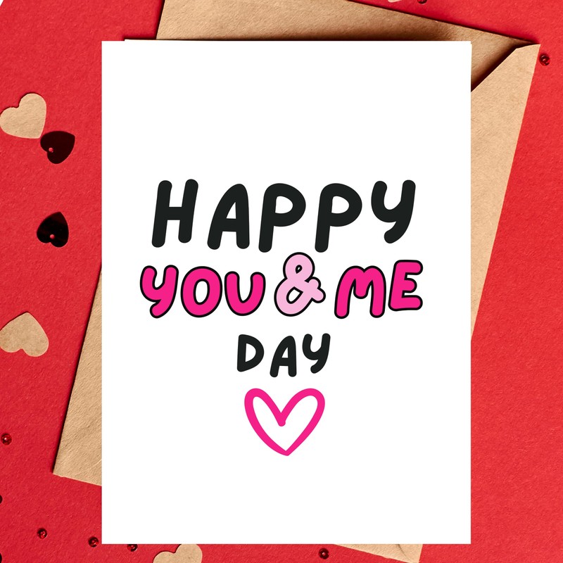 Happy Anniversary Card for Husband and Wife - Valentines Day
