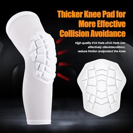 Basketball knee pads, compression leg covers for teenagers and adults, wrestling knee pads, football volleyball, pickleball, weightlifting knee pads (