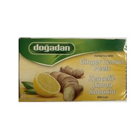 Mixed Herbal Tea with Ginger-lemon Peels 20 Teabags (Pack of 3)