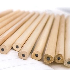 A-Flat: Easy to hold triangle pencils (2B-12 pencils)
