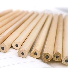 A-Flat: Easy to hold triangle pencils (2B-12 pencils)