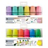 EBERHARD FABER 599040 Mini Highlighter Set, 12 Markers in Neon