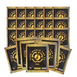 Panini Club World Cup 25 Sticker Packs (5 Stickers per pack)