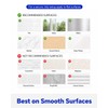 Hooks for Outdoor String Lights Clips, Clear Adhesive Strips, 50pcs