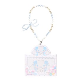 Shobido Sanrio Card Case with Strap, Limited Drawing, Pastel Color Toy Series, Cinnamoroll