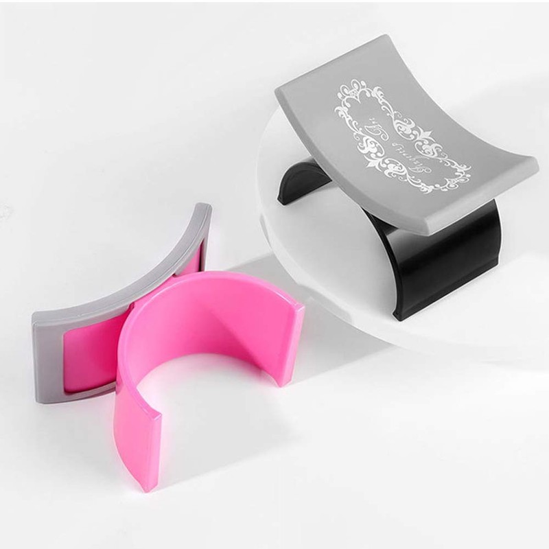NINEFOX Hand Pillow Rest Holder Portable Equipment Manicurist U-Shaped Pad