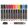 Volcanics Coloured Whiteboard Pens Thick Low Odor Whiteboard Markers Erasable
