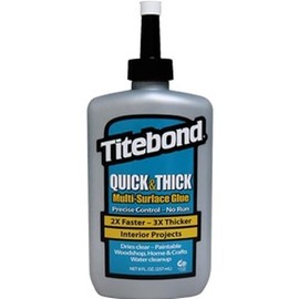 1PK 2403 8oz Titebond Quick & Thick Multi-Surface Glue LANC-26194-NF