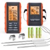 Wireless Meat Thermometer for Grilling Smoking - Kitchen Food Cooking