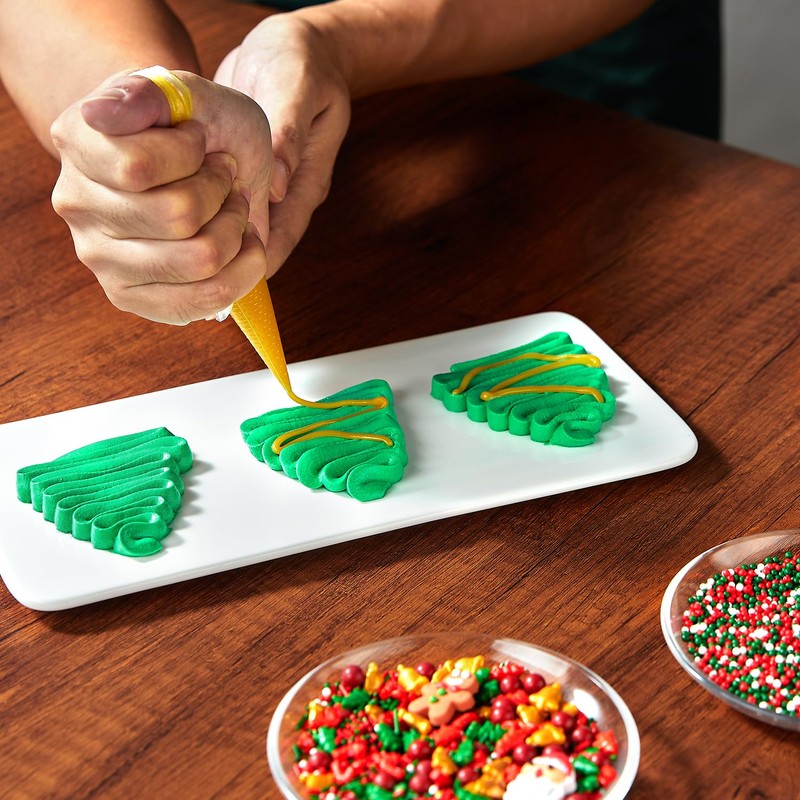Keenpioneer Disposable Decorating & Pastry Bags 14" Pack of 100