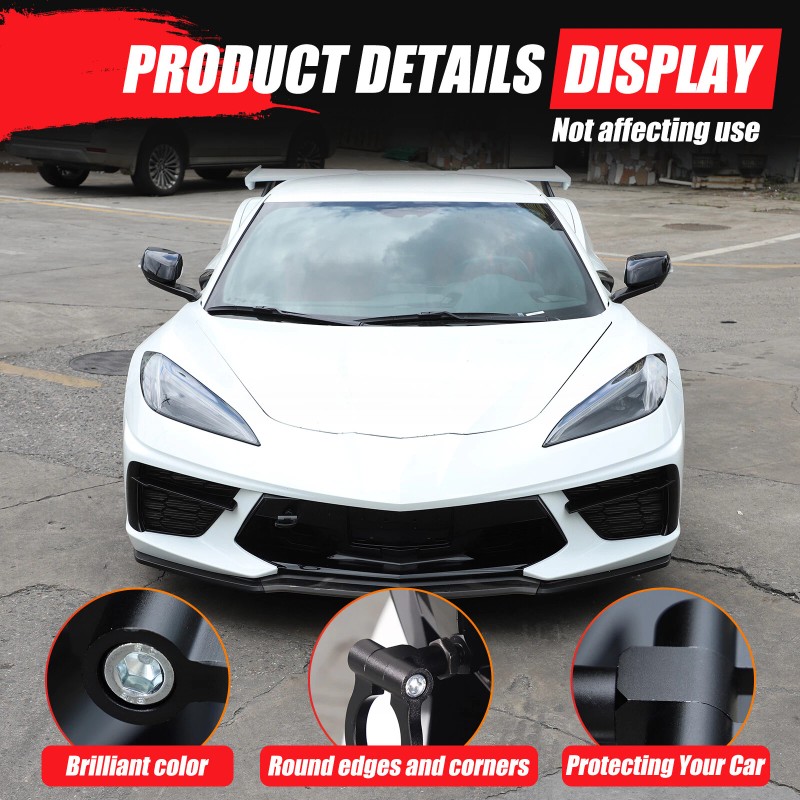 carpart2021 Black Alloy Track Racing Aluminum Tow Hook Ring For