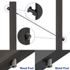 CKE 30 Pack 3/8" Black Angle Beveled Washers for Cable