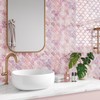 VEELIKE 12 Sheets Fish Scale Backsplash Tiles Peel and Stick