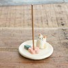 COTONOHA Charming Animal Series Ceramic Incense Holder, Japanese Pottery, Perfect