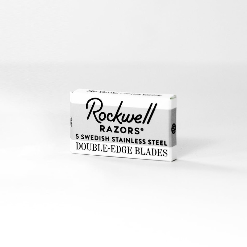 Rockwell Razors Replacement Blades 100 Pack Stainless Steel Single Blade
