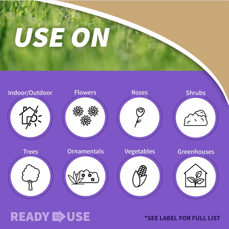 Bonide Japanese Beetle Killer Ready-to-Use Spray, 32 oz Indoor Outdoor