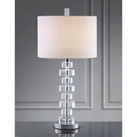 HOMEGLAM Verona 26"H Crystal Table Lamp