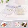 G2PLUS Silver Grey Organza Gift Pouches - 10x12 CM Small