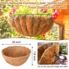 Legigo 3 Pack 20 Inch Hanging Basket Coco Liners Replacement,