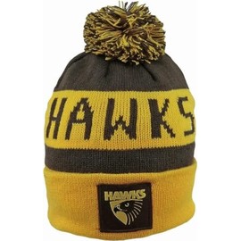 Hawthorn Hawks Bar Beanie