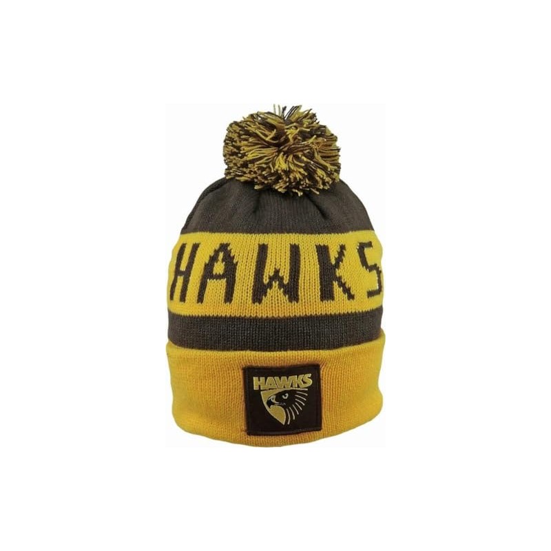 Hawthorn Hawks Bar Beanie