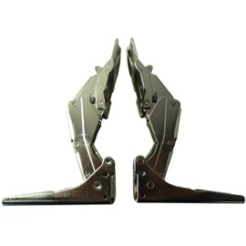 Place4parts Integrated Fridge Freezer Door Hinges for Howdens Lamona AEG 3362 5.0 and 3363 5.0, 41.5, 3704 5.0