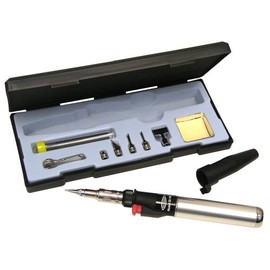 Blazer SI-100CR Excalibur Multi-Purpose Butane Torch and Hot Air Soldering Kit