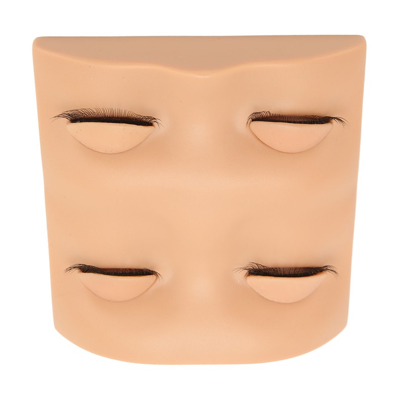 Eyelash Practice Mannequin Head Double Layer Lash Mannequin Head with