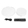AUNMAS 360 Degree Rotating Display Stand, Electric Rotating Turntable for