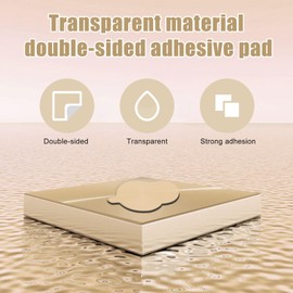 220pcs Adhesive Tapes for Sonny Baby, Removable Clear Adhesive Stick Dots 2 Sided Waterproof Sticky Round Clear Glue Sticky Putty Tape Replacement for Sonny Angel Doll Decoration