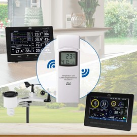 DNT Zusatz-Thermo-/Hygrosensor DNT000005 RoomLogg PRO WeatherScreen PRO, 120x40x18mm