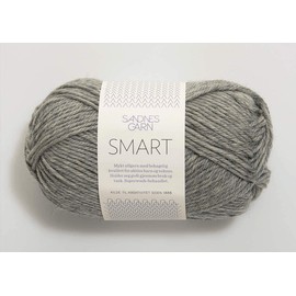 Sandnes Garn Smart Col.1042 Grey Motttled Approx. 100 m 50 g