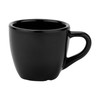 GET C-1004-BK-EC - Taza de café de melamina, 3 onzas,