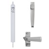 Wright Products Pneumatic Closer and Push Button Latch Combo Kit,
