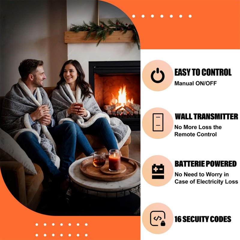 Wall Switch Remote Control Kit,On/Off Wall Mounted Control Set for