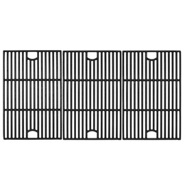 17inch Grill Grates for Nexgrill 6 Burner 720-0896 720-0896B 720-0896E 720-0898 720-0896X 720-0896C 720-0896CP 720-0898A, Cast Iron Cooking Grids for Homedepot Nexgrill 6-Burner Deluxe 720-0896,3Pack