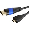 KabelDirekt 1m Micro HDMI to HDMI Cable (1080p 4K 3D