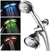 Dream Spa All Chrome 3-way LED Shower Head Combo with