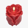 Luminara Flameless Candle Rose Smooth Rose Bud Flower Unscented (True