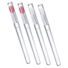 FOMIYES 3sets Lip Makeup Brush Set Reusable Lipstick Applicators for