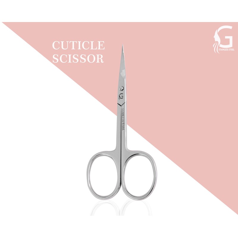 Nail Scissors Curved - Professional Stainless Steel Grooming scissors for