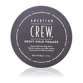 AMERICAN CREW Crew Heavy Hold Pomade For Men 3 oz Pomade, 110 g