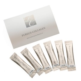 PURELiS COLLAGEN Pure Risu Collagen 0.05 oz (1.5 g) x 6 Bottles Repair Ingredients to Add to Treatment and Shampoo