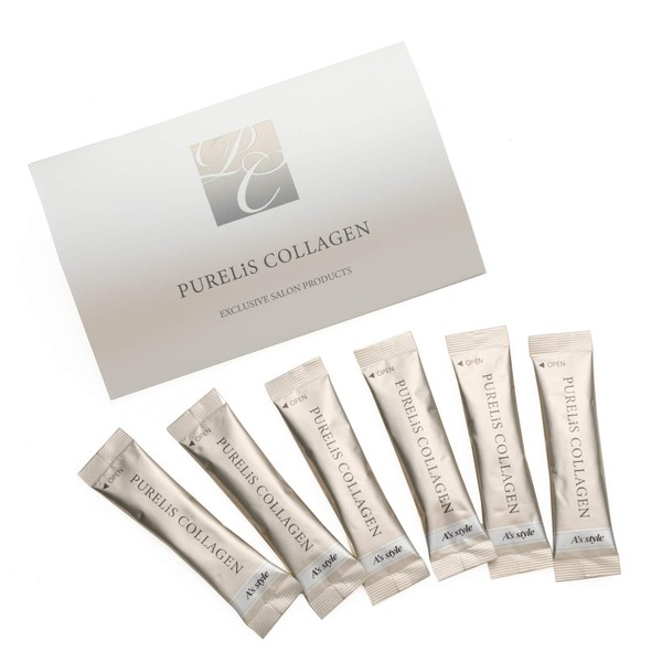 PURELiS COLLAGEN Pure Risu Collagen 0.05 oz (1.5 g) x