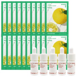 (20 sheets)Innisfree Energy Mask Citron+ / (20매)이니스프리 에너지 마스크 유자+