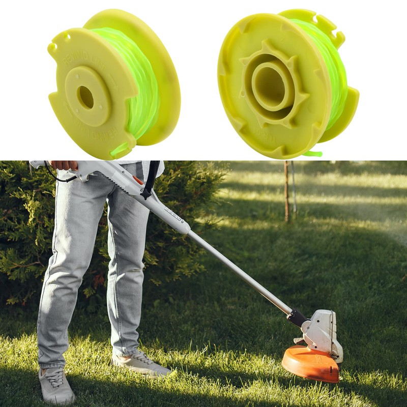 Homhelar AC80RL3 String Trimmer Replacement Spool Line Fits for Ryobi