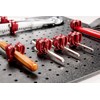PARAT Basic Tool Clips for Perforated Board, Pack of 20,