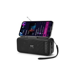 Solar Charge Energy Outdoor Flash Light Portable Bluetooth Speaker with USB, SD, Radio, Handle for All Phone ModelsMaterial: Durable composite shell with electronic, ABS, Feature: Rechargeable speaker with USB/SD slot, handle, indoor-outdoor use, color: 