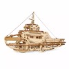 UGEARS Tugboat Ugears 3D Mechanical Wooden Model DIY 3D Brainteaser
