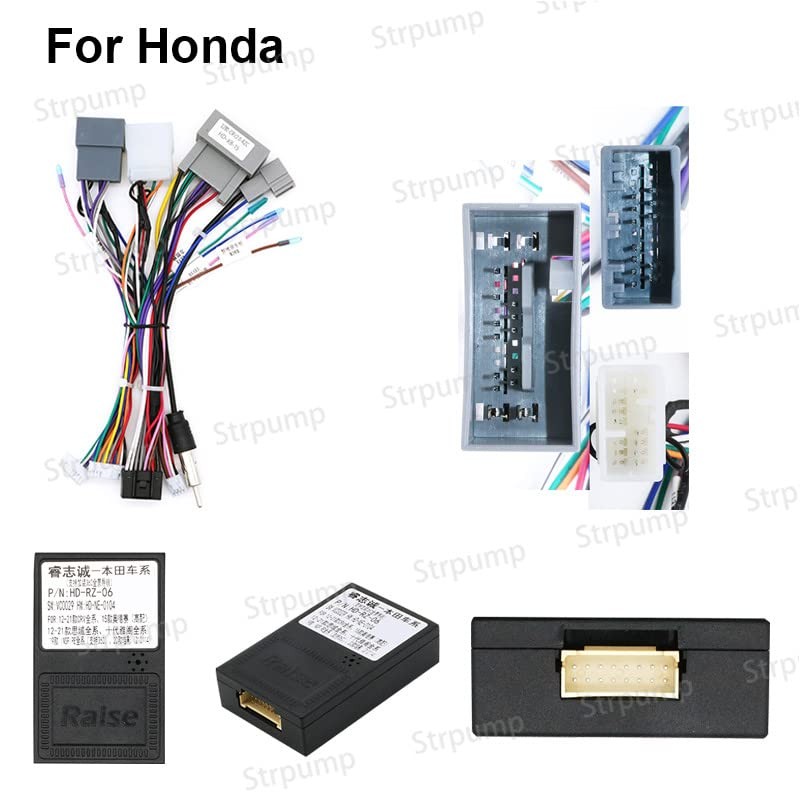 Strpump 16pin Car Radio Stereo Power Retrofit Harness Cable Wire